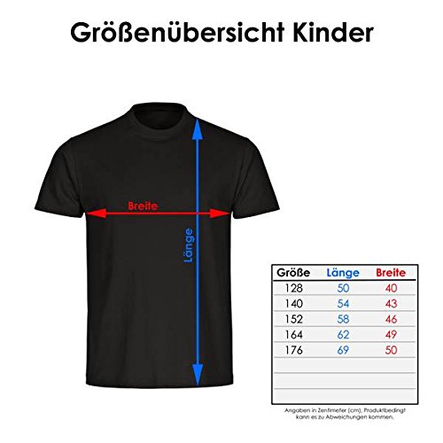 T-Shirt Nur wo Greifswald drauf steht ist auch Greifswald drin schwarz Kinder Gr. 128 bis 176 - 